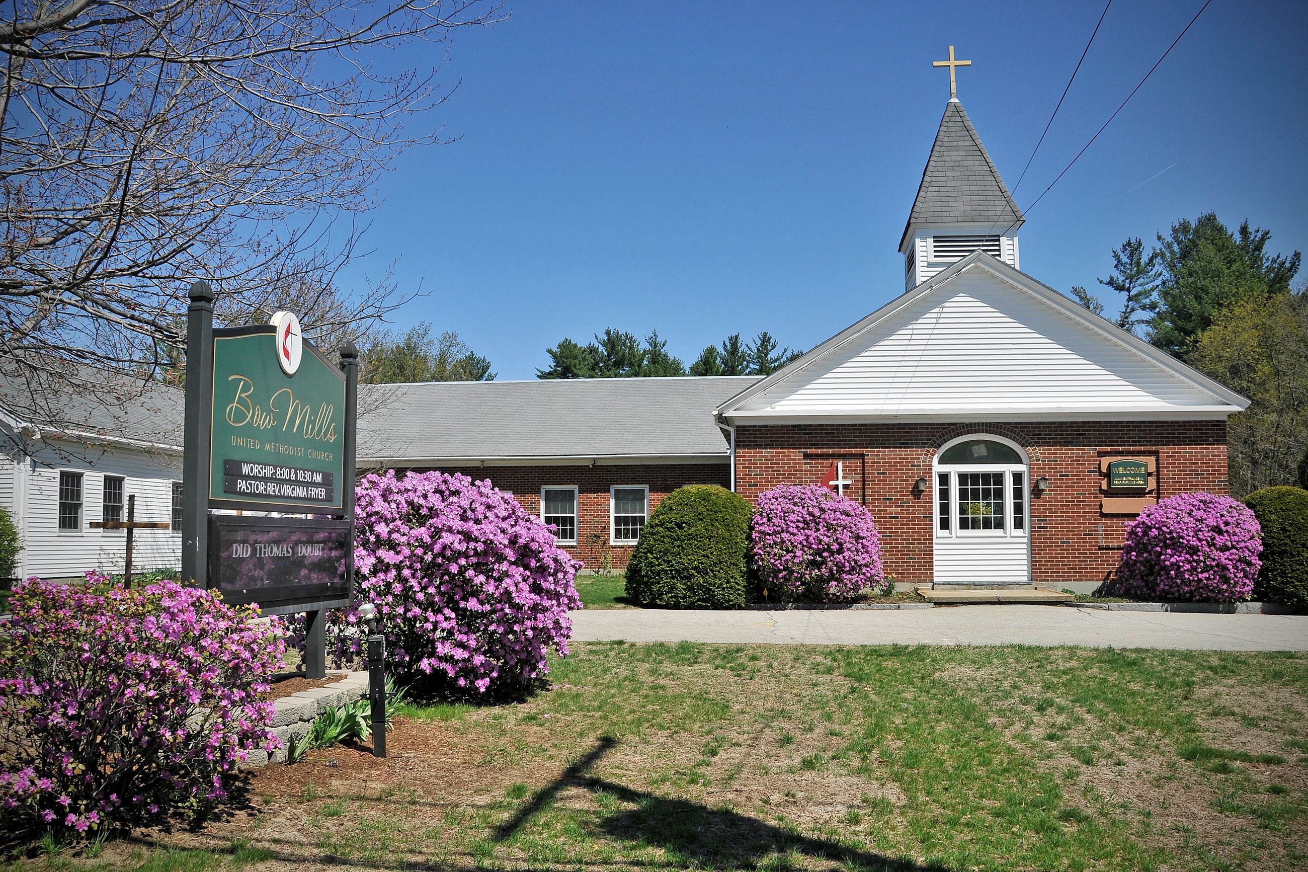 Picture of the Bow Mills church