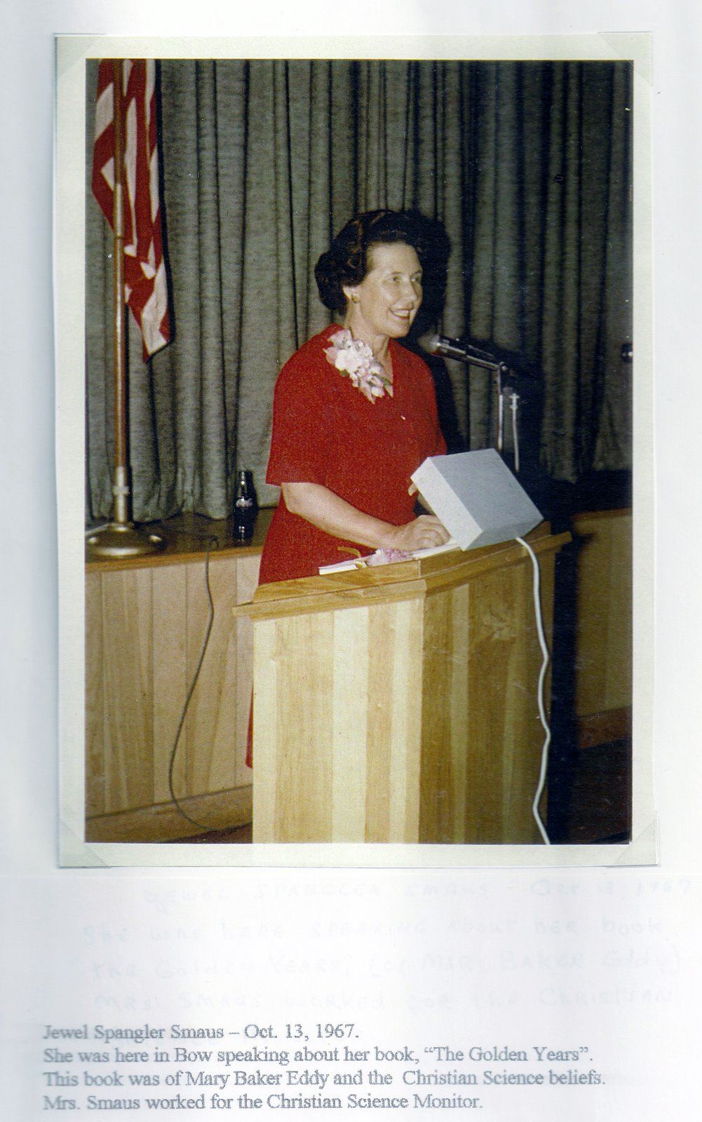 Pg 98  Jewel Spangler Smaus 1967